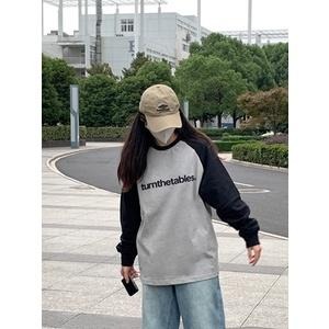 Turnthetables 拼接 撞色 棒球 撞色 長袖 長TEE 長T  店內價 【PS中壢】-細節圖6