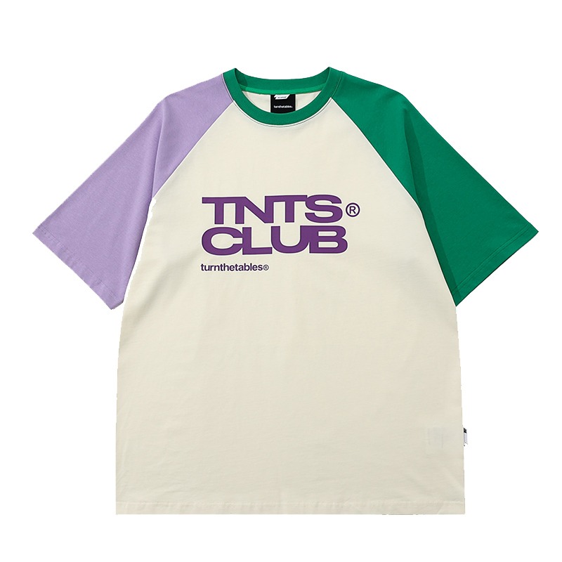 Turnthetables 拼色 TNTS CLUB 印花 短袖 短T  店內價 【PS中壢】-規格圖5