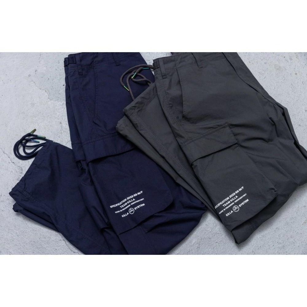 KILLASYSTEM  22F/W TITANIUM CARGO PANTS 長褲 店內價 【PS中壢】-細節圖7