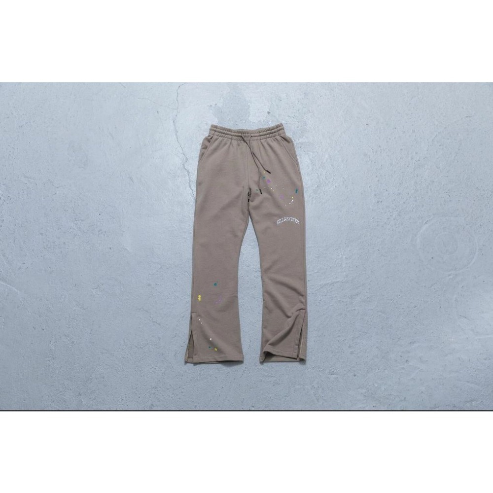 KILLASYSTEM PAINTING ZIP SWEATPANTS 直筒微喇 長褲 店內價 【PS中壢】-規格圖1
