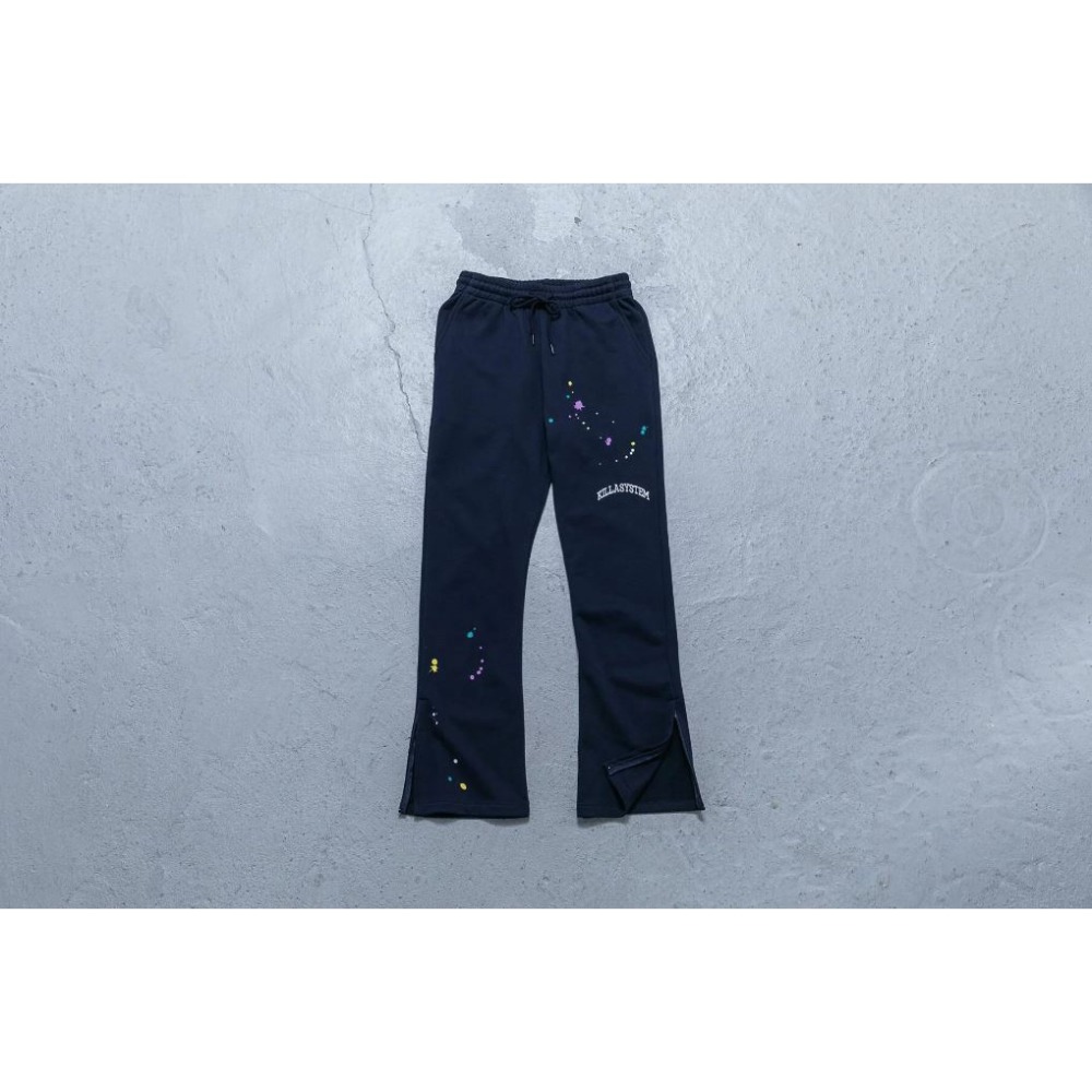 KILLASYSTEM PAINTING ZIP SWEATPANTS 直筒微喇 長褲 店內價 【PS中壢】-規格圖2