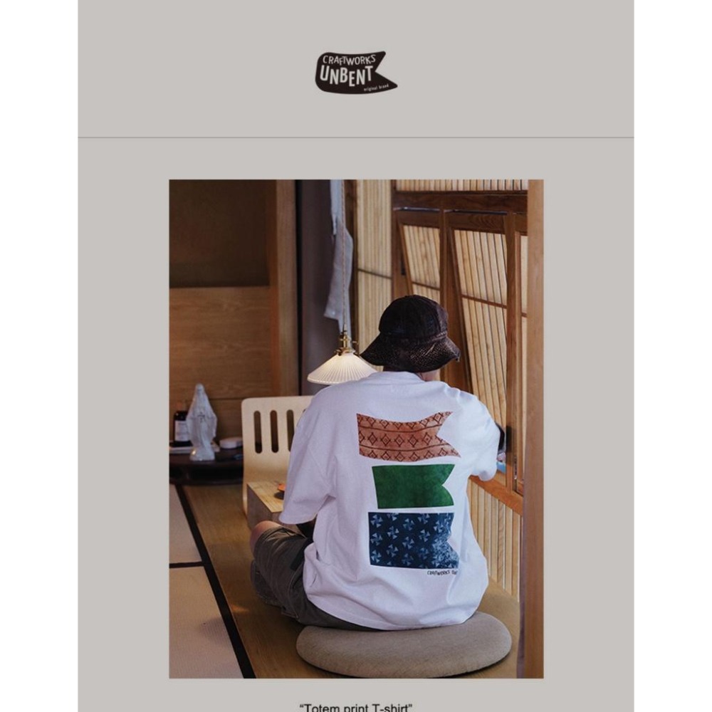 UNBENT 22SS 復古 日系  旗幟 LOGO 重磅300克 短袖 短T【PS中壢】-細節圖3