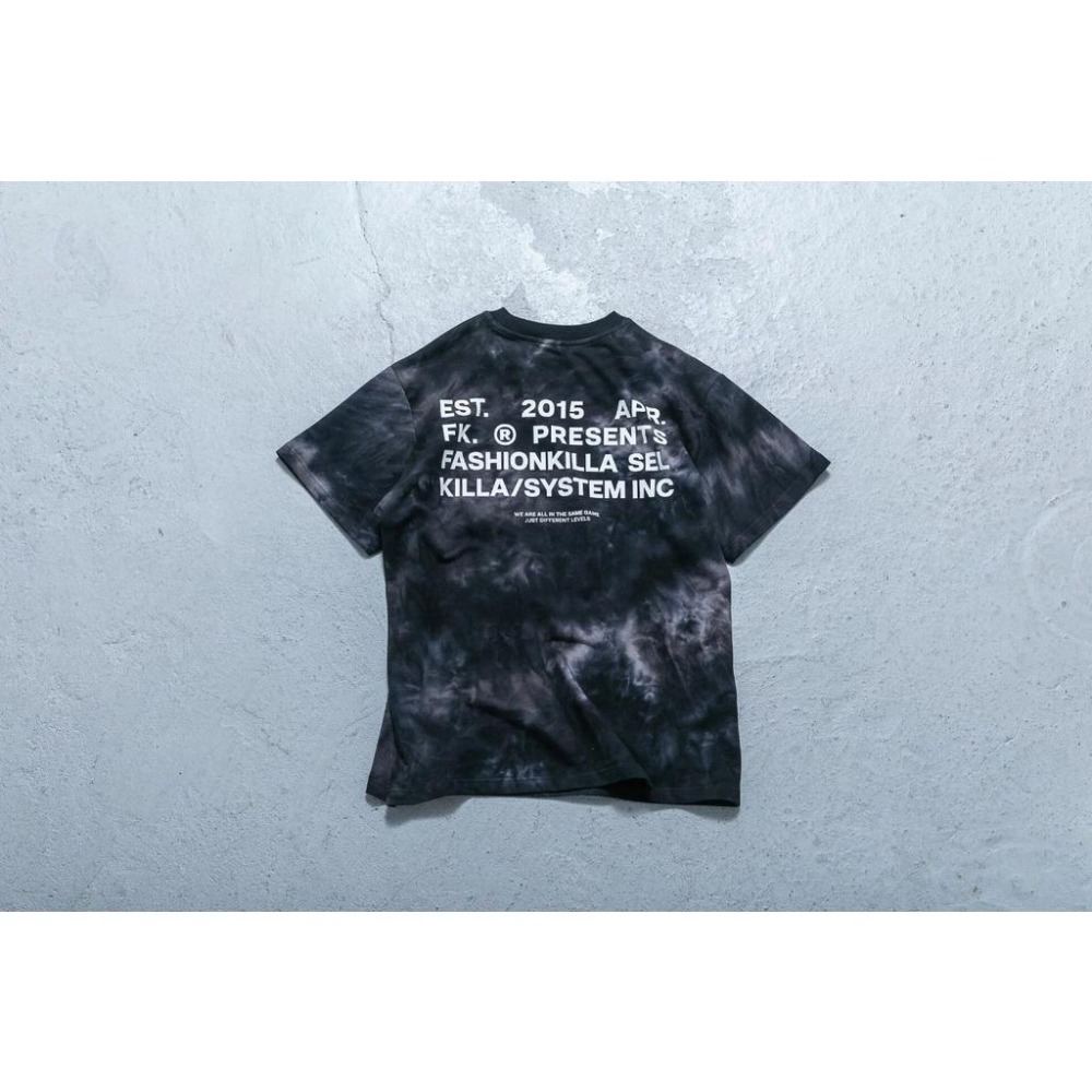 KILLASYSTEM WAVER TIE DYE TEE 渲染 短T 店內價 【PS中壢】-細節圖3