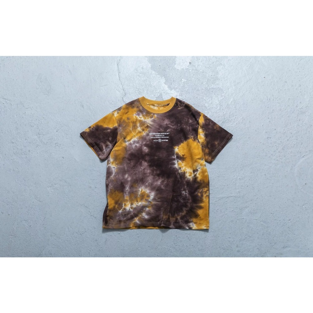 KILLASYSTEM WAVER TIE DYE TEE 渲染 短T 店內價 【PS中壢】-規格圖1