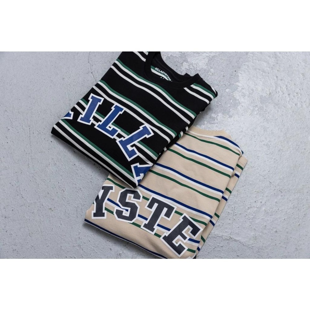 KILLASYSTEM  URBAN LOGO STRIPE 長袖 店內價 【PS中壢】-細節圖2