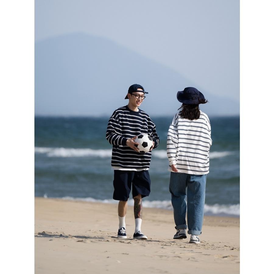 BELLKEN IDEA CityBoy 條紋 口袋 長袖 大學T 衛衣 店內價 【PS中壢】-細節圖4