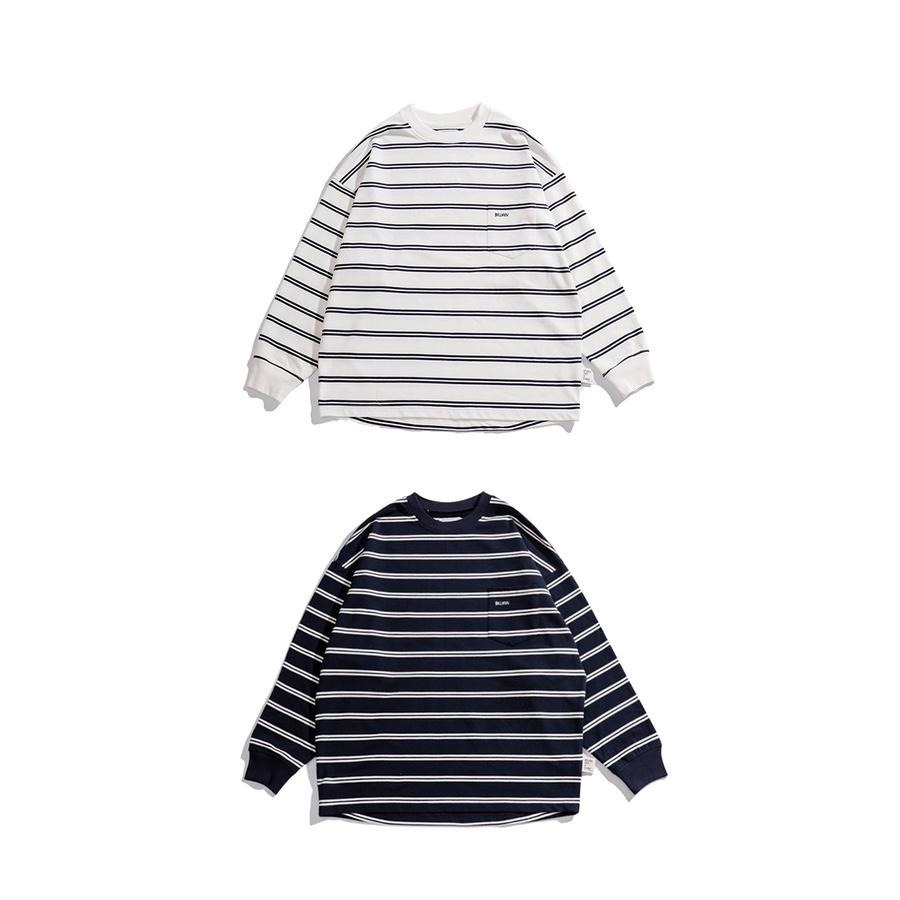 BELLKEN IDEA CityBoy 條紋 口袋 長袖 大學T 衛衣 店內價 【PS中壢】-細節圖5