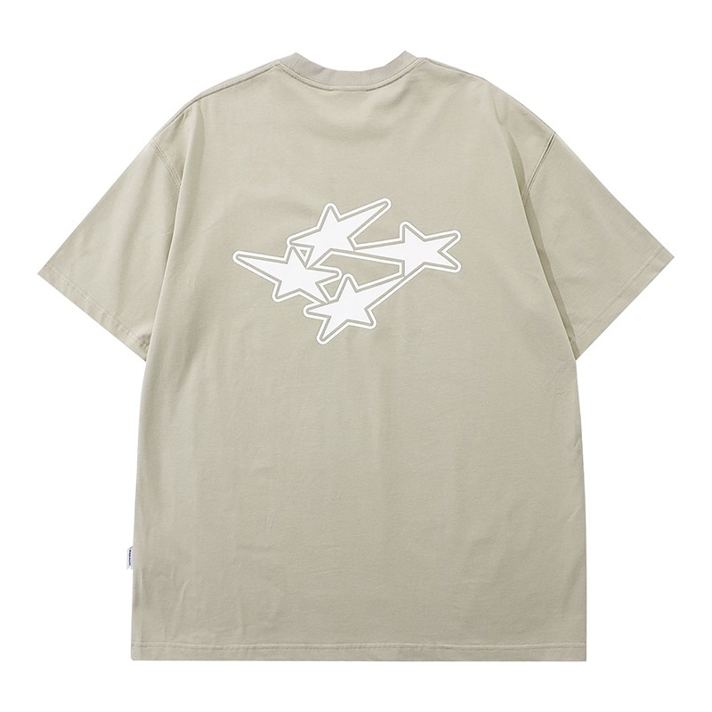 Turnthetables 260克重 美式復古 星星 LOGO 短袖 短T 店內價 【PS中壢】-規格圖5