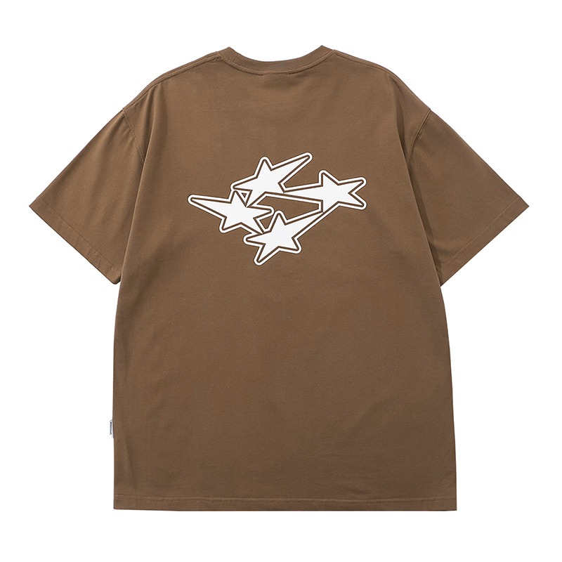 Turnthetables 260克重 美式復古 星星 LOGO 短袖 短T 店內價 【PS中壢】-規格圖5