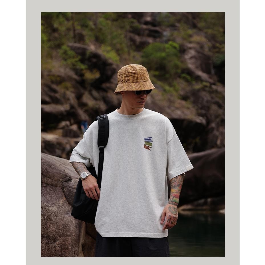 UNBENT 23SS 2.0 旗幟 彩標 印花 短袖 短T 【PS中壢】-細節圖5