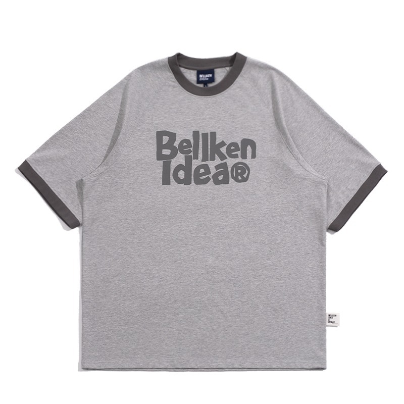 BELLKEN IDEA 滾邊 撞色 印花 短袖 短T  店內價 【PS中壢】-規格圖6
