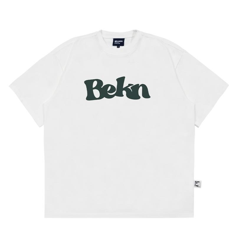 BELLKEN IDEA Bekn 簡約 logo 300g 重磅圓領 寬鬆 短袖 短T 店內價 【PS中壢】-細節圖4