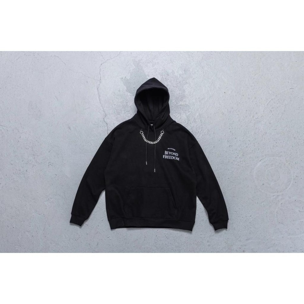 KILLASYSTEM 22F/W BEYOND FREEDOM CHAIN 帽T 店內價 【PS中壢】-細節圖6