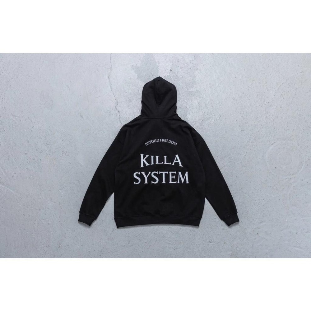 KILLASYSTEM 22F/W BEYOND FREEDOM CHAIN 帽T 店內價 【PS中壢】-細節圖7
