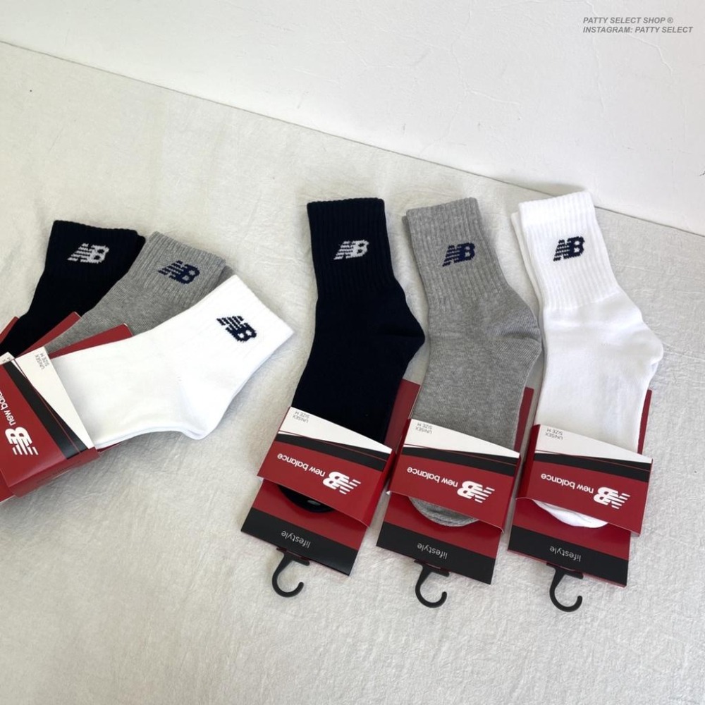 NB Socks NEW BALANCE 襪子 運動襪 球襪 棉襪 短襪 襪子 腳踝襪 運動短襪 長襪【PS中壢】-細節圖2