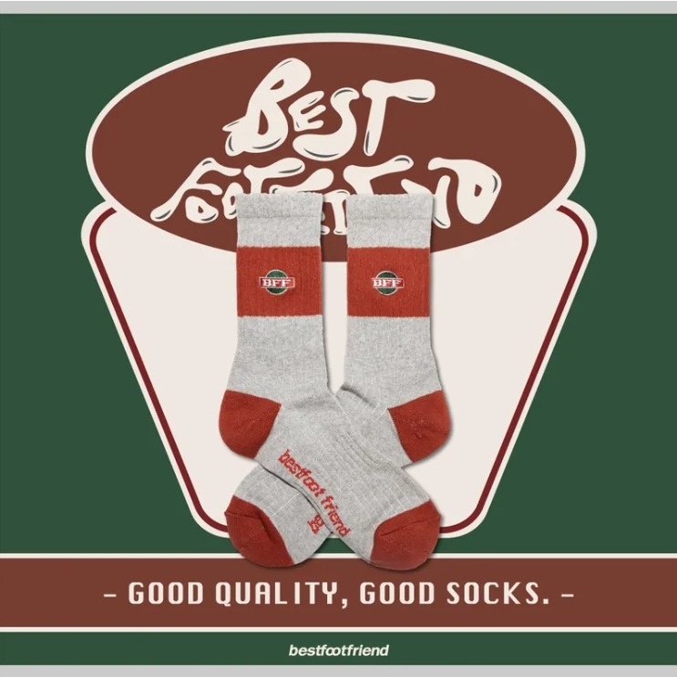 BEST FOOT FRIEND /BFF襪 Billboard 廣告牌 長襪 【PS中壢】-規格圖6