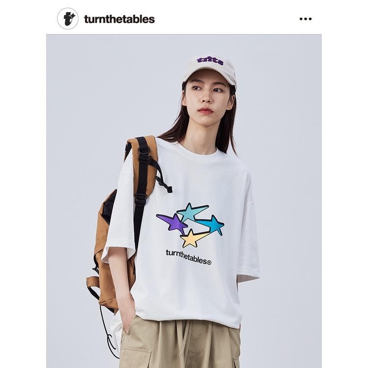 Turnthetables 彩色星星 字母 短袖 短T 店內價 【PS中壢】-細節圖4