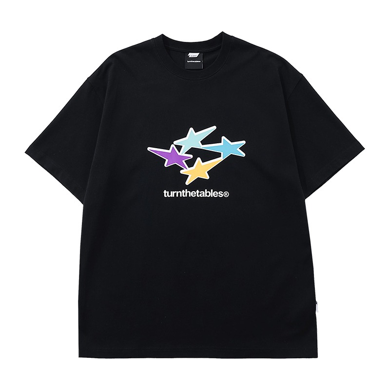 Turnthetables 彩色星星 字母 短袖 短T 店內價 【PS中壢】-規格圖4