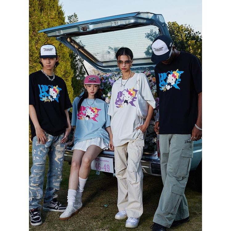 DONSMOKE 三麗鷗聯名 hello kitty 短袖 T恤 I Don’t Smoke 【PS中壢】-細節圖2