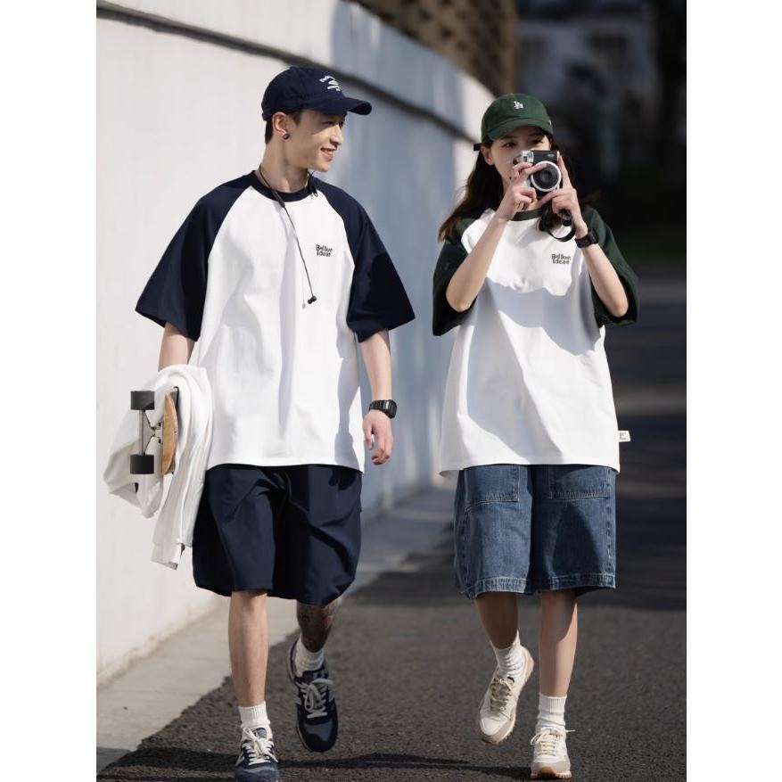 BELLKEN IDEA 插肩 拼接 棒球 cityboy 短袖 短T 店內價 【PS中壢】-細節圖7