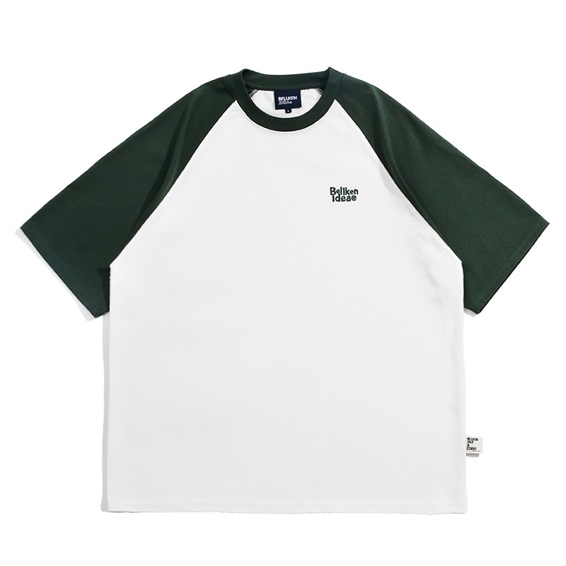 BELLKEN IDEA 插肩 拼接 棒球 cityboy 短袖 短T 店內價 【PS中壢】-規格圖7