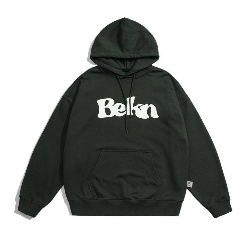 BELLKEN IDEA  440G 重磅 廓形 字母 簡約 長袖 帽T 店內價 【PS中壢】-細節圖7