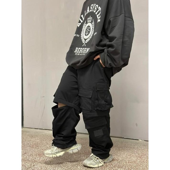 FASHION KILLA  MULTI POCKET 2 IN 1 PANTS 二合一褲款 長/短可拆換【PS中壢】-細節圖6