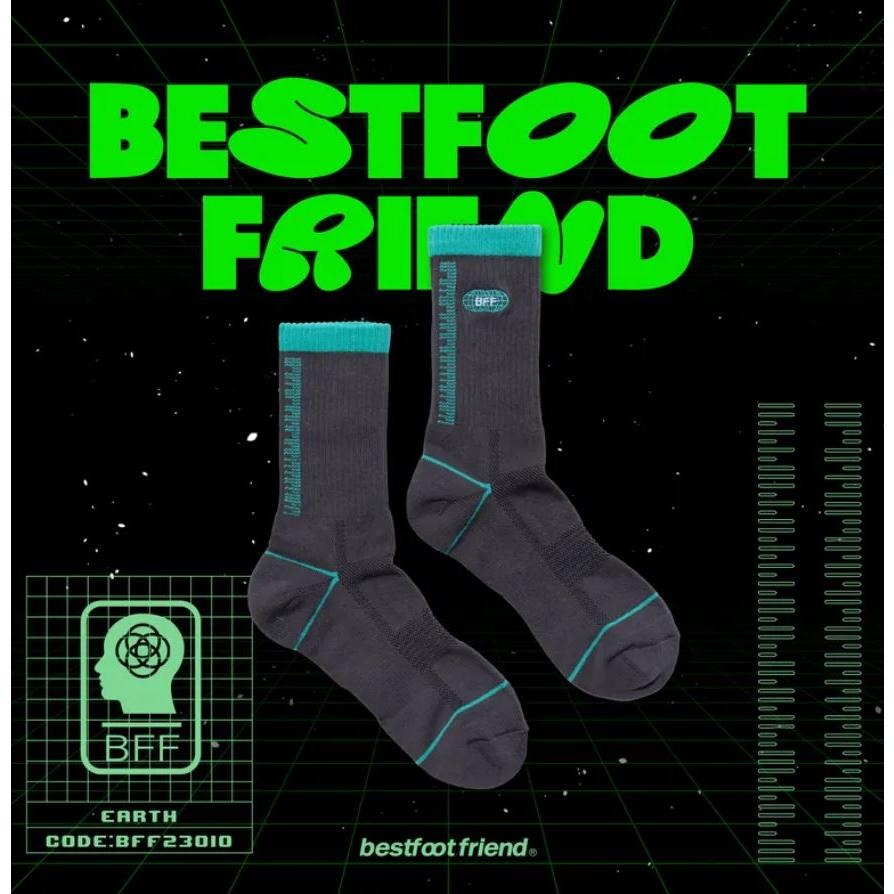 BEST FOOT FRIEND /BFF襪 Future Earth 未來 地球 長襪 【PS中壢】-細節圖2