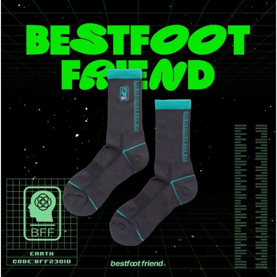 BEST FOOT FRIEND /BFF襪 Future Earth 未來 地球 長襪 【PS中壢】-細節圖4