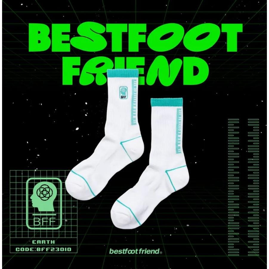 BEST FOOT FRIEND /BFF襪 Future Earth 未來 地球 長襪 【PS中壢】-細節圖5
