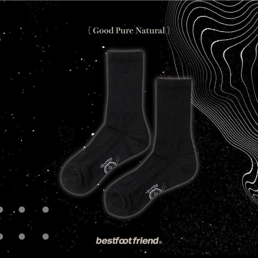 BEST FOOT FRIEND /BFF襪 Good Pure Natural 長襪【PS中壢】-細節圖3