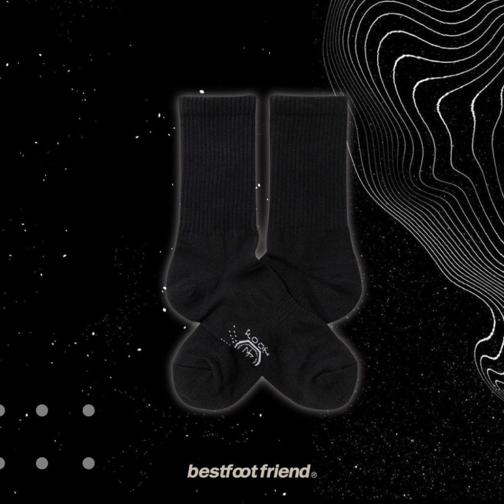 BEST FOOT FRIEND /BFF襪 Good Pure Natural 長襪【PS中壢】-規格圖2