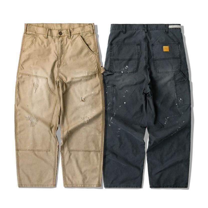 ORDINARY 潑漆 做舊 水洗 工作褲 長褲 SPLATTER PANTS 【PS中壢】-細節圖7