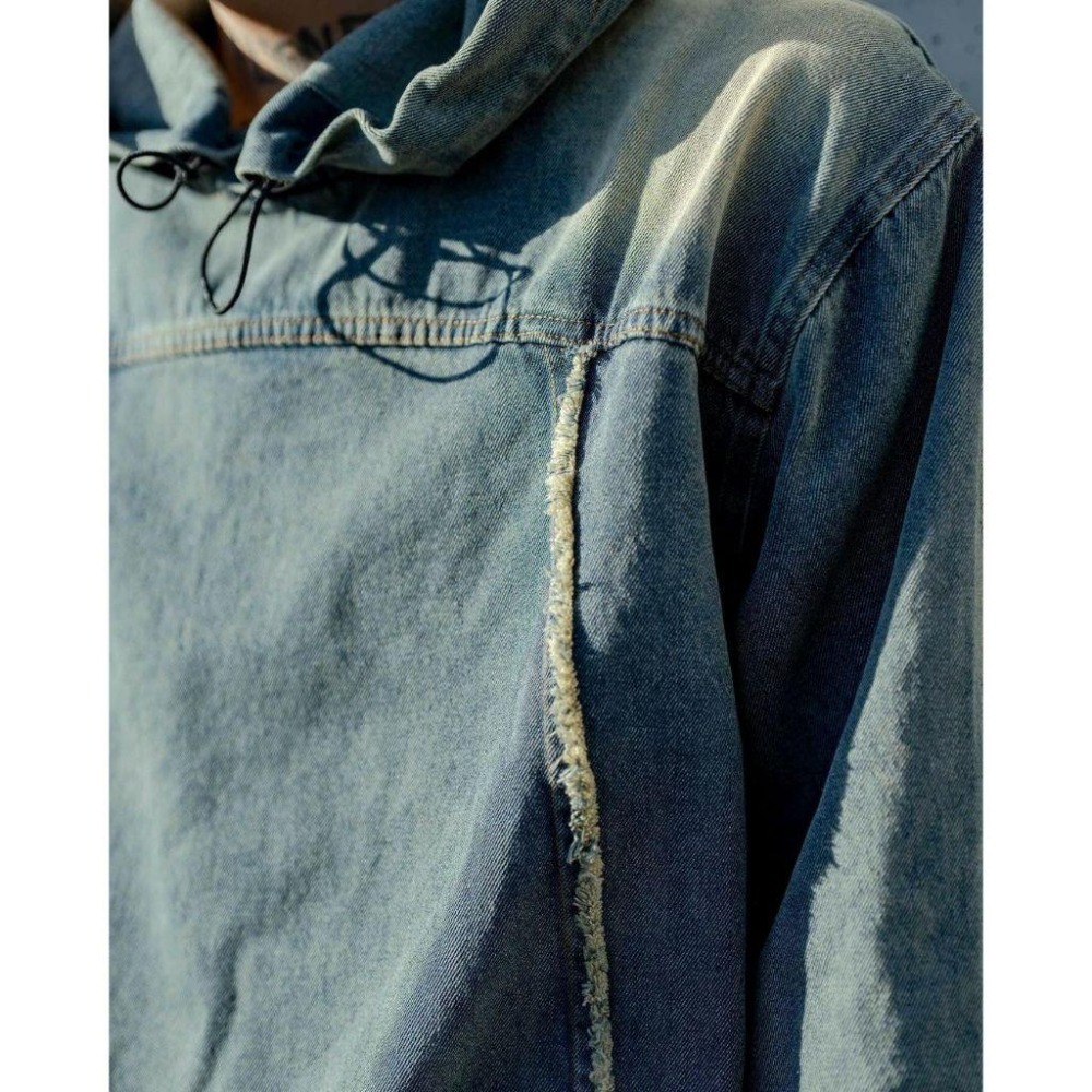 ORDINARY 不修邊微喇叭 牛仔套裝  店內價 【PS中壢】-細節圖6