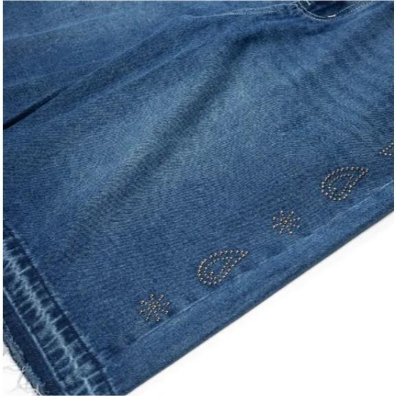 ORDINARY 水洗 不修邊 變形蟲 卯釘 8分 牛仔 短褲 【PS中壢】-細節圖9