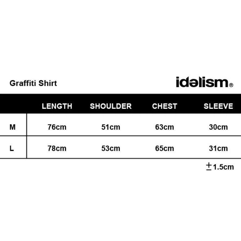 idealism IDE Graffiti Shirt White 短袖 襯衫 塗鴉  店內價 【PS中壢】-細節圖7
