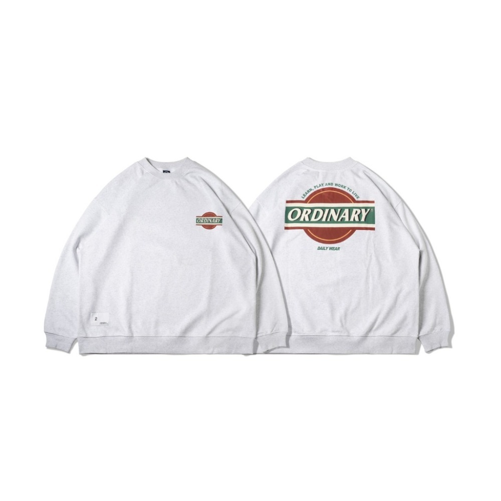 ORDINARY 復古老式招牌大學TEE 店內價 【PS中壢】-規格圖9