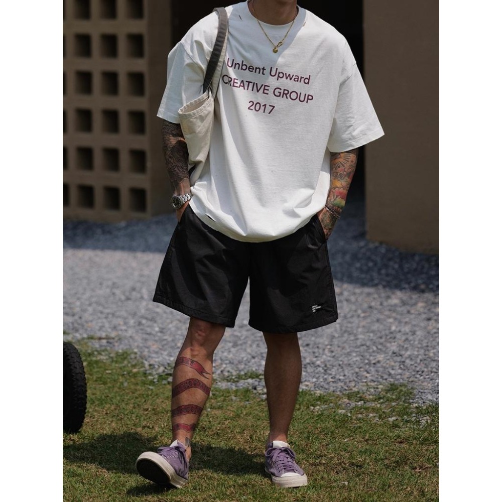 UNBENT 24SS 防水 抗UV 暗格紋 速乾 沙灘褲 短褲 【PS中壢】-細節圖4