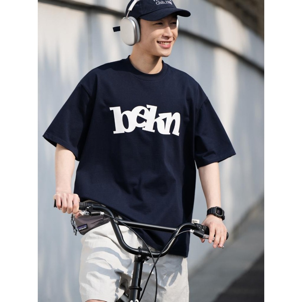 BELLKEN IDEA BKEN 重磅 300g bekn 印花 短袖 短T 【PS中壢】-細節圖4