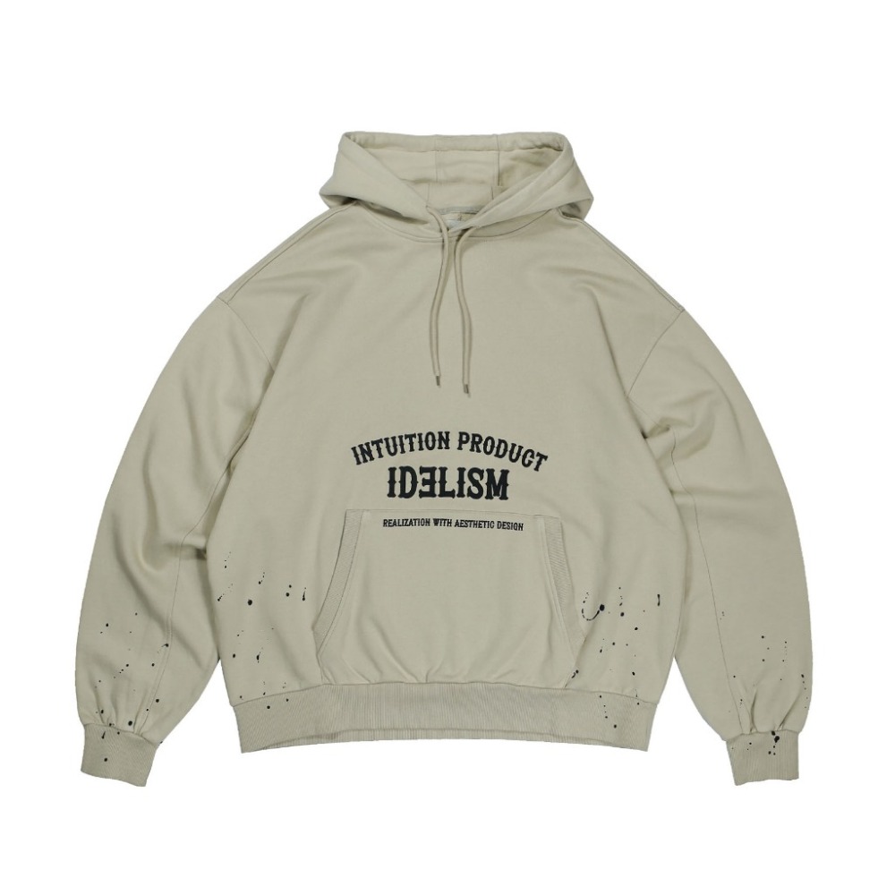 Idealism IDE Splatter Hoodie23 潑漆 連帽 衛衣 帽T  店內價 【PS中壢】-規格圖7