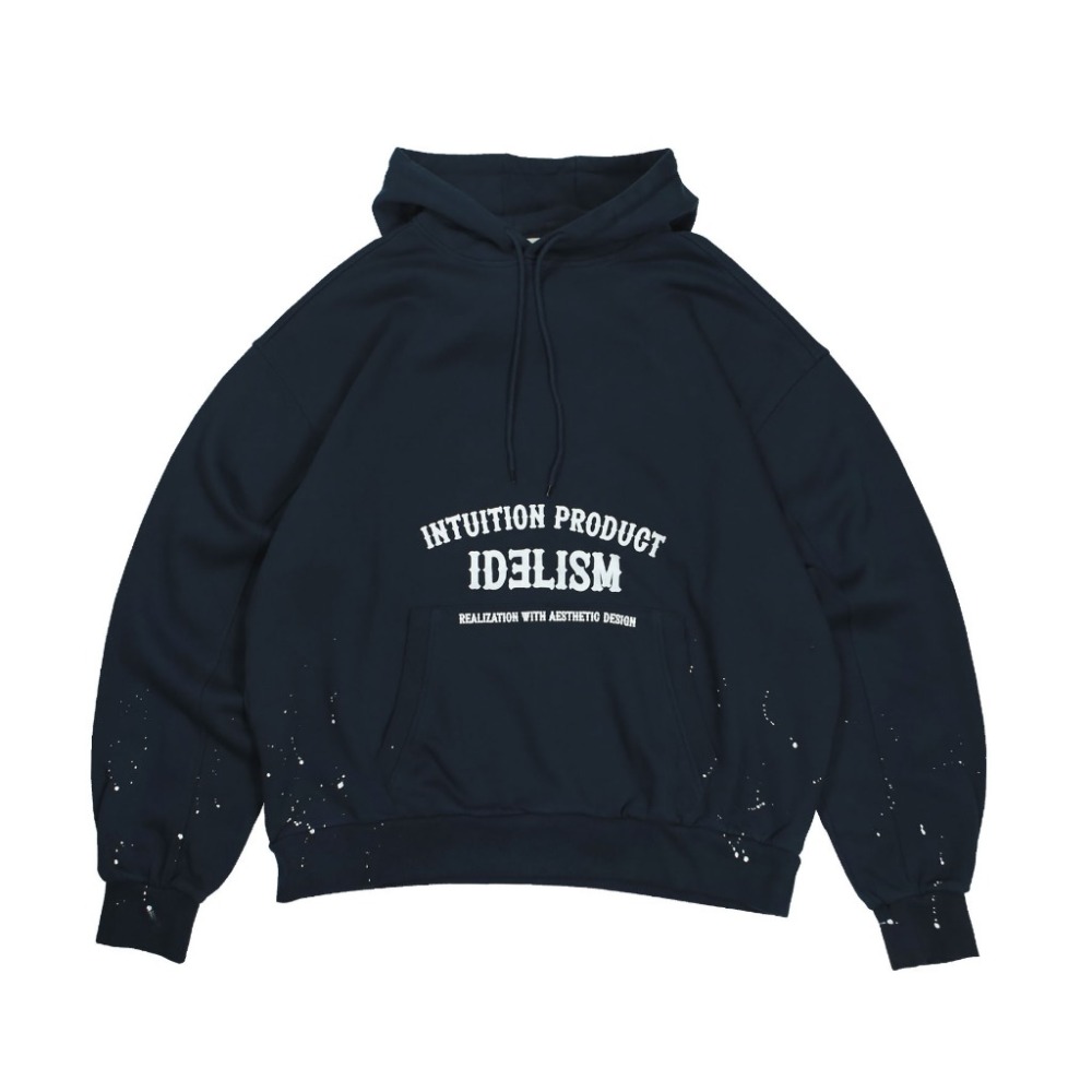 Idealism IDE Splatter Hoodie23 潑漆 連帽 衛衣 帽T  店內價 【PS中壢】-規格圖7