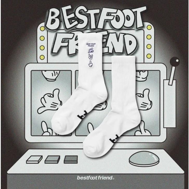 BEST FOOT FRIEND /BFF襪 Gesture sock手勢襪 長襪 【PS中壢】-細節圖2