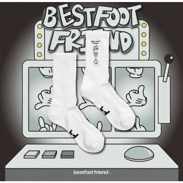 BEST FOOT FRIEND /BFF襪 Gesture sock手勢襪 長襪 【PS中壢】-細節圖3