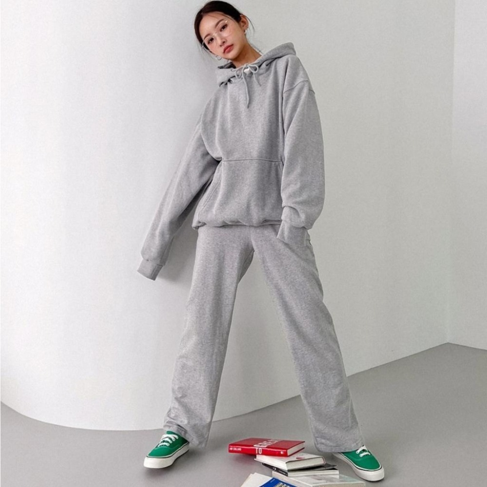 韓國 KNOCK KNOCK 素色 帽T【PS中壢】-細節圖2