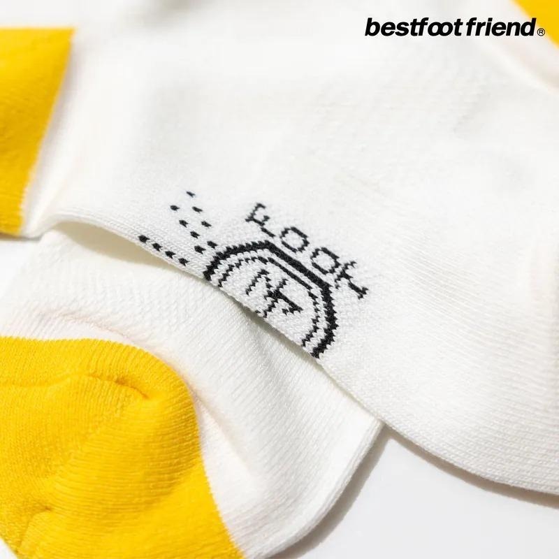 BEST FOOT FRIEND /BFF襪 CLASSIC SMILE SOCKS 經典刺繡微笑長襪【PS中壢】-細節圖2