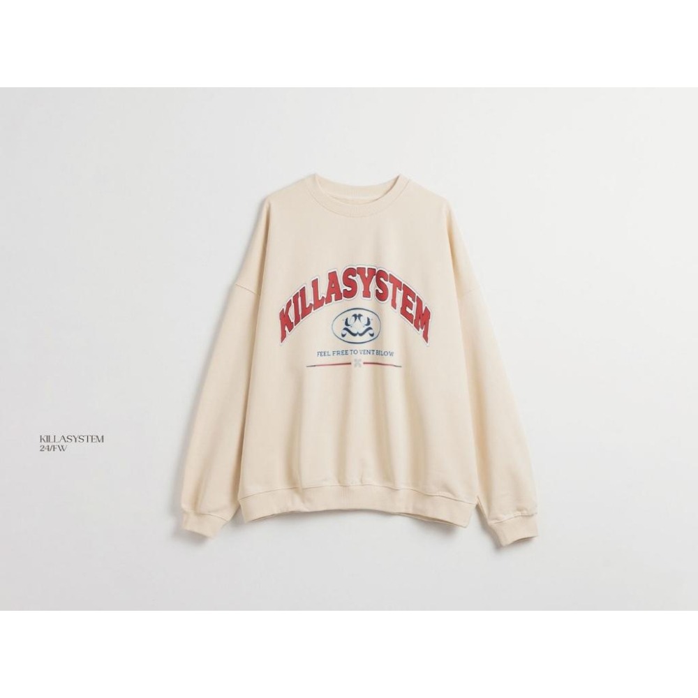 KILLASYSTEM 24F/W VINTAGE SWEATER 大學T 長袖 長T 店內價 【PS中壢】-細節圖4