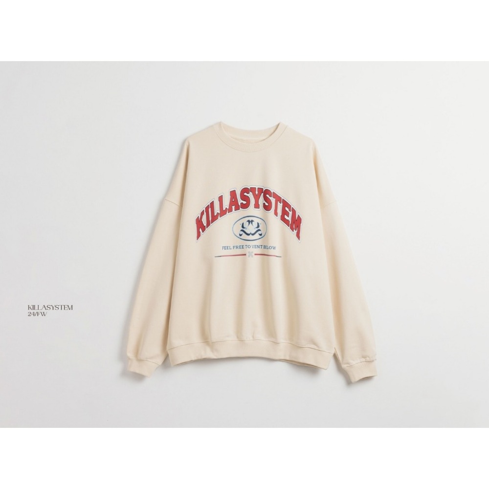 KILLASYSTEM 24F/W VINTAGE SWEATER 大學T 長袖 長T 店內價 【PS中壢】-規格圖7