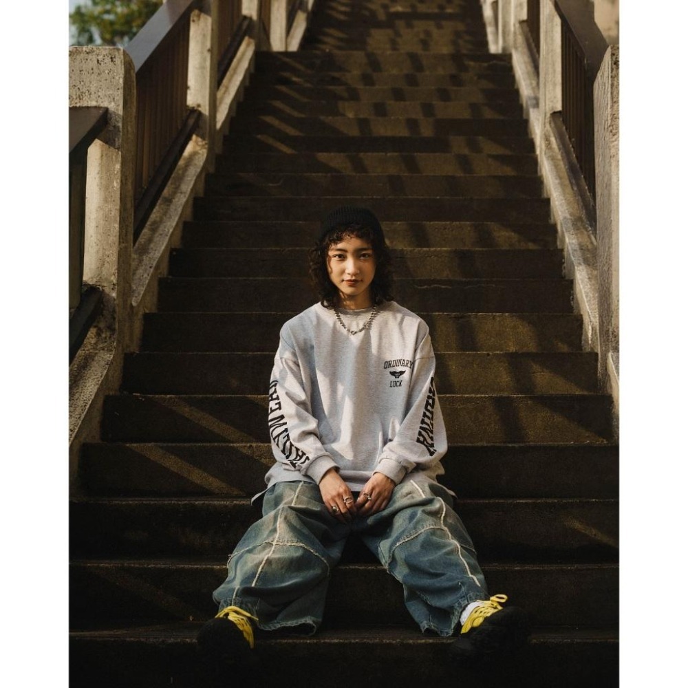 ORDINARY WHALE TAIL LOGO LS TEE 鯨魚尾LOGO長TEE 店內價 【PS中壢】-細節圖2