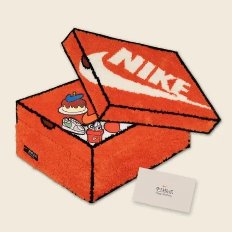 Nike 經典鞋盒 DIY 拼貼 造型 地墊 地毯【PS中壢】-細節圖4