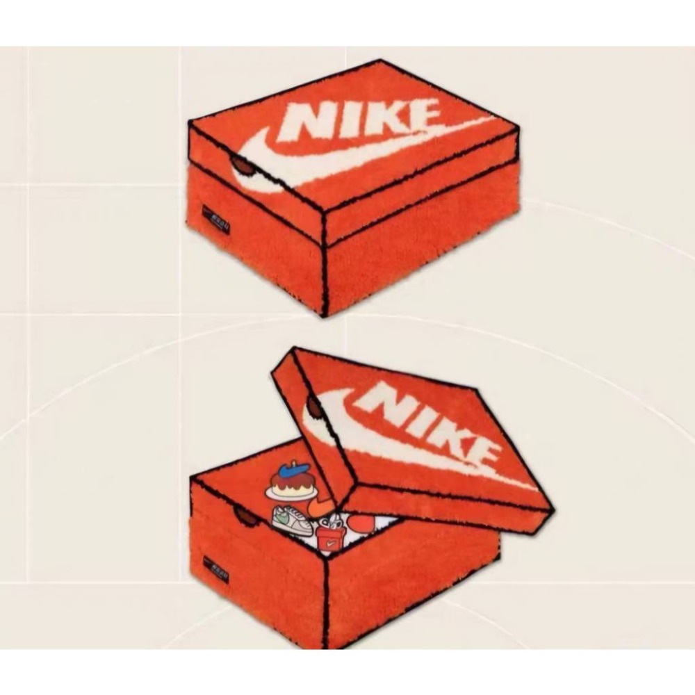 Nike 經典鞋盒 DIY 拼貼 造型 地墊 地毯【PS中壢】-規格圖7